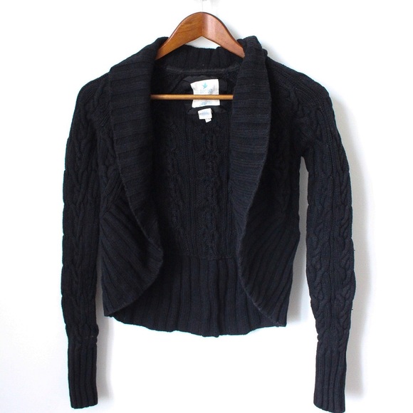 Aerie Black Knit Cardigan - Picture 7 of 8